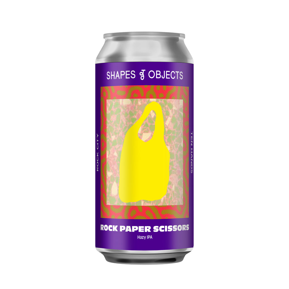 Rock Paper Scissors – Hazy IPA 7% (with Ten Hands + Shapes & Objects)