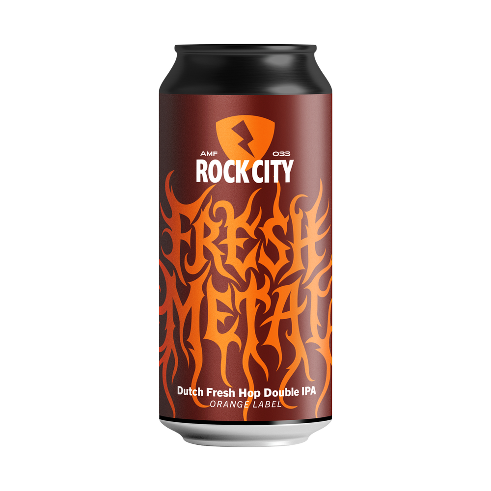 Fresh Metal (orange) - Dutch Fresh Hop Double IPA 8%