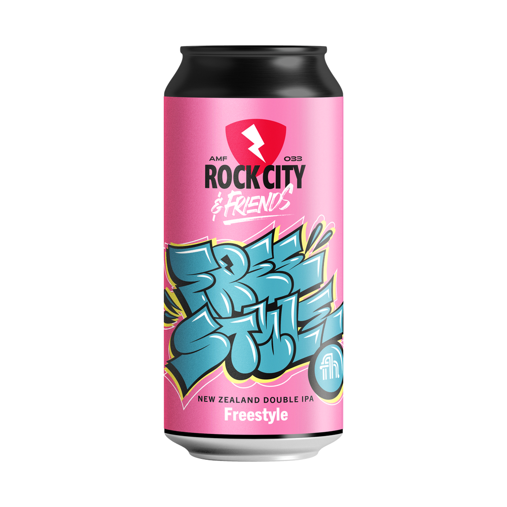 Rock City Freestyle – New Zealand Double IPA 8.0% - Rock City Brewing