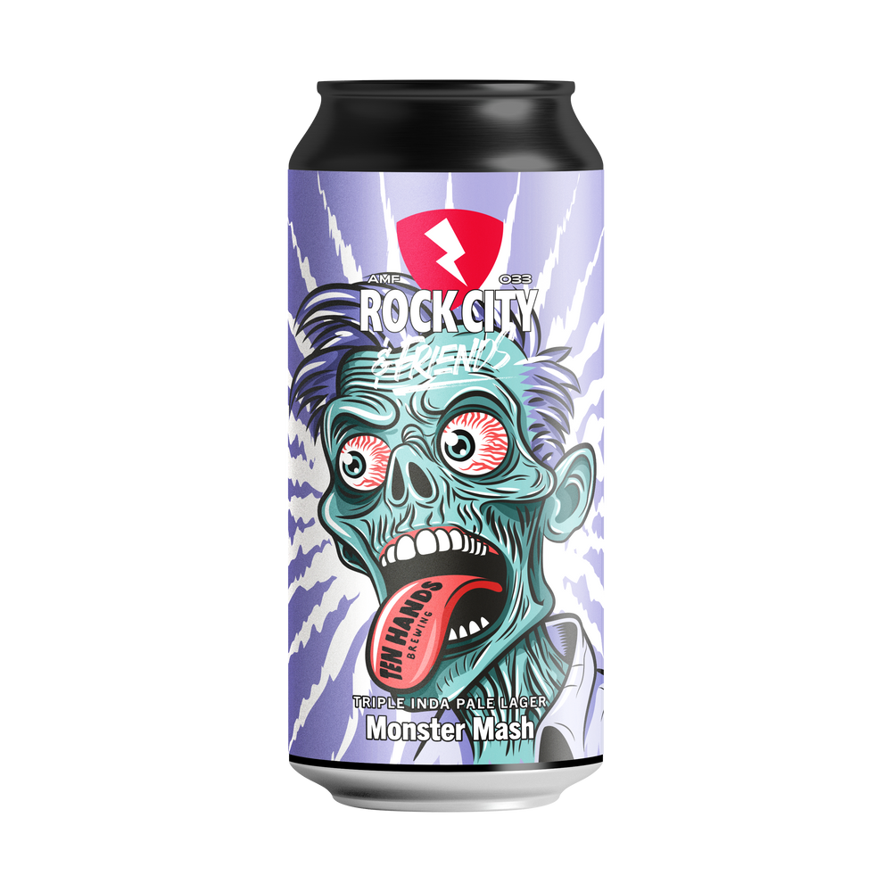 Rock City Monster Mash – Ten Hands Collab - Triple India Pale Lager 11.5% - Rock City Brewing